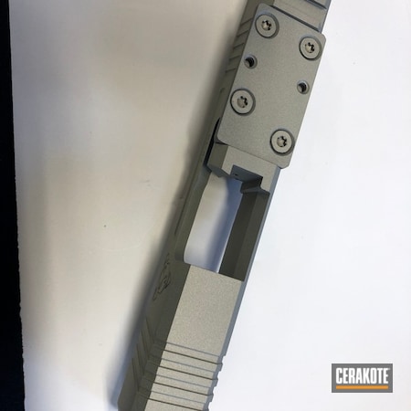 Powder Coating: Slide,Gun Coatings,S.H.O.T,Glock 19,Satin Mag H-147,Solid Tone
