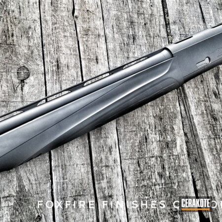 Powder Coating: Graphite Black H-146,Gun Coatings,Shotgun,S.H.O.T,Beretta,Solid Tone