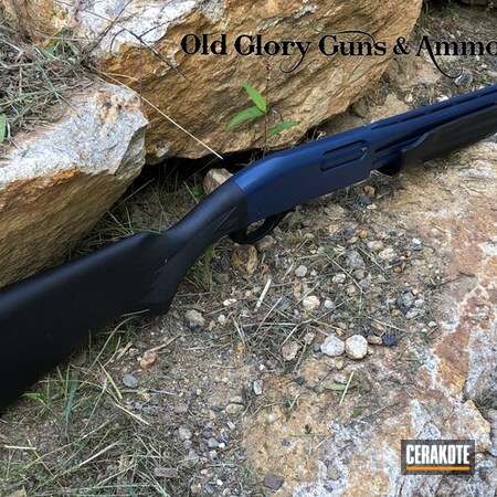 Powder Coating: KEL-TEC® NAVY BLUE H-127,Gun Coatings,Shotgun,S.H.O.T,Pump-action Shotgun,20 Gauge,Refinished,Remington 870,Remington,Pump-action,Youth