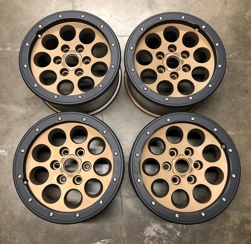 Powder Coated Raptor Rims Cerakoted Ford SVT Raptor Wheels by Web User | Cerakote
