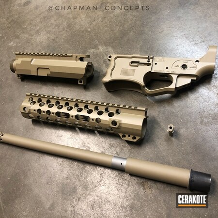 Powder Coating: Two Tone,S.H.O.T,MagPul,Coyote Tan C-240,Centurion Arms,AR-15,.300 Blackout,Gun Parts,Coyote Tan H-235