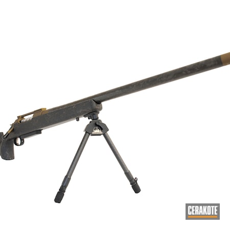 Powder Coating: Gun Coatings,S.H.O.T,Burnt Bronze H-148,Bolt Action Rifle