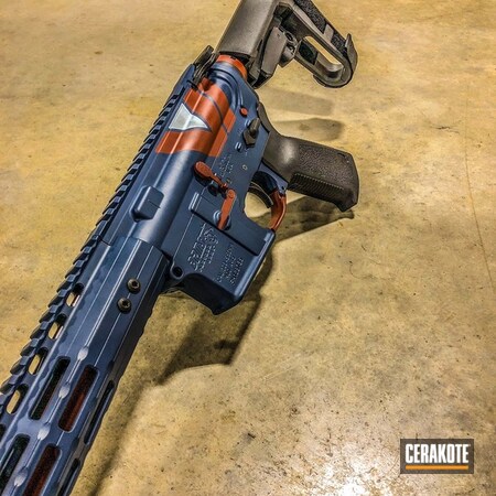 Powder Coating: KEL-TEC® NAVY BLUE H-127,Gun Coatings,S.H.O.T,DPMS Panther Arms,Tactical Rifle