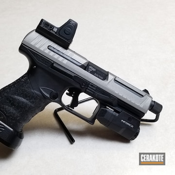 Cerakoted Walther Handgun Cerakoted With H-219 Gun Metal Grey