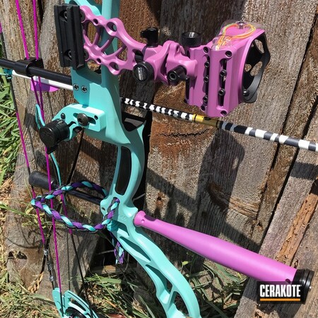 Powder Coating: S.H.O.T,Bright Purple H-217,Robin's Egg Blue H-175,Compound Bow,Hunting