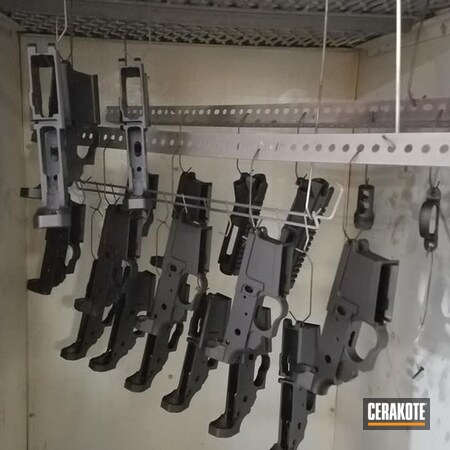 Powder Coating: Graphite Black H-146,AR-15 Lower,S.H.O.T,AR-15,Gun Parts