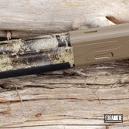 Powder Coating: M17 COYOTE TAN E-170,Gun Coatings,Shotgun,S.H.O.T,Beretta