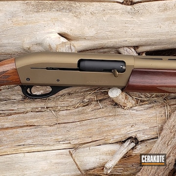 Cerakoted Remington 11-87 Shotgun Cerakoted With H-146 And H-148