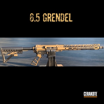 Cerakoted Two Toned Custom 6.5 Grendel Rifle