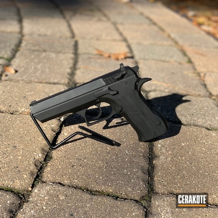 Powder Coating: Graphite Black H-146,Gun Coatings,Black,S.H.O.T,Handguns,Pistol