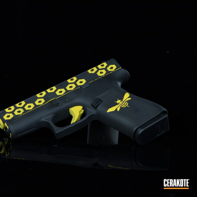 Cerakoted Glock 43x Cerakoted With H-146 And H-166