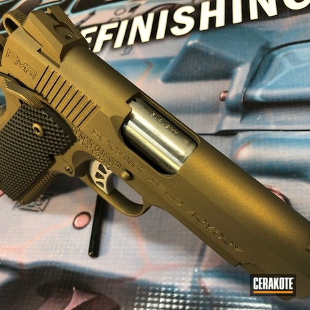 Powder Coating: EMP,Gun Coatings,S.H.O.T,Pistol,Burnt Bronze H-148