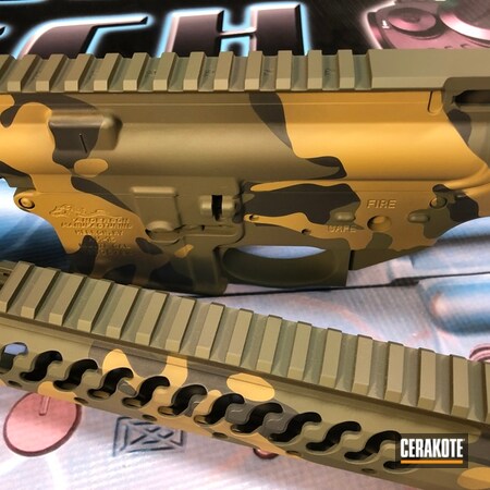 Powder Coating: Graphite Black H-146,Mil Spec O.D. Green H-240,Gun Coatings,S.H.O.T,MultiCam,NOVESKE TIGER EYE BROWN  H-187,Gun Parts,Upper / Lower / Handguard