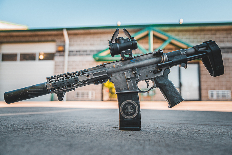 Battleworn Tactical Rifle by Web User | Cerakote