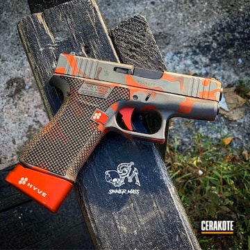 Cerakoted Glock 43x With A Custom H-146, H-234 And H-216 Multicam Finish