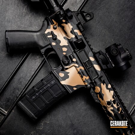 Powder Coating: Graphite Black H-146,FS BROWN SAND H-30372,Gun Coatings,S.H.O.T,Copper Brown H-149,Noveske,Camo,Sniper Grey H-234,Custom Camo,Tactical Rifle,Custom