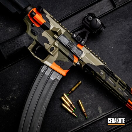 Powder Coating: Hunter Orange H-128,Graphite Black H-146,Gun Coatings,S.H.O.T,MIL SPEC GREEN  H-264,MultiCam,Camo,Tactical Rifle