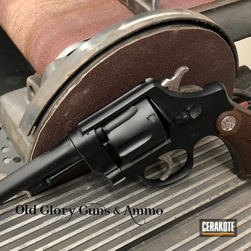 Cerakoted Refinished Smith & Wesson Revolver
