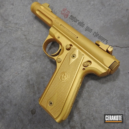 Powder Coating: Gun Coatings,GunCandy,S.H.O.T,Pistol,Gold H-122,22/45,HIGH GLOSS CERAMIC CLEAR MC-160,Ruger