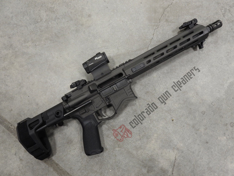 Springfield Armory Saint Rifle Cerakoted with H-237 Tungsten by Web ...