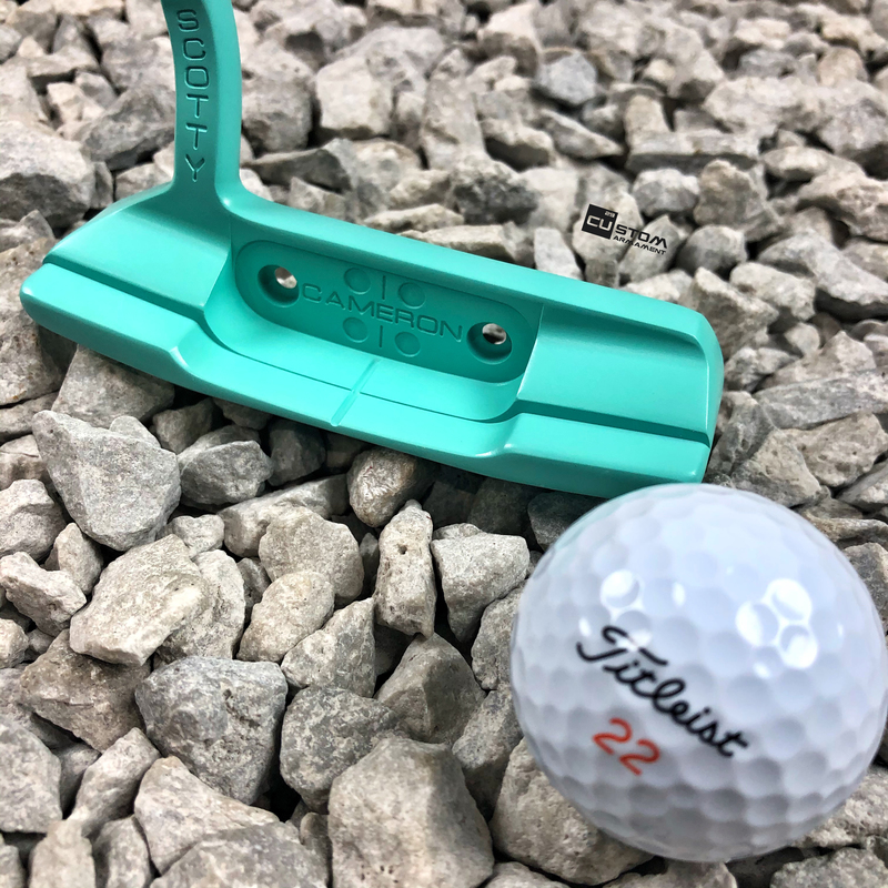 Scotty Cameron Golf Putter Cerakoted with H-175 Robin's Egg Blue by ...
