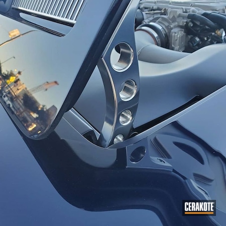 Powder Coating: Corvette,Cerakote Clear - Aluminum MC-5100Q,Cerakote Clear - Aluminum MC-5100,Automotive,Chevy,Hood Hinges