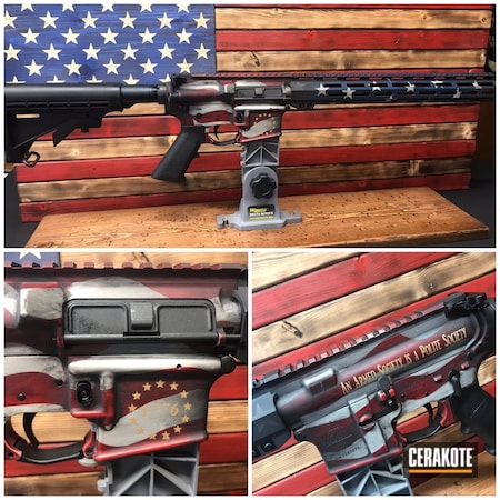 Powder Coating: KEL-TEC® NAVY BLUE H-127,Graphite Black H-146,Gun Coatings,Snow White H-136,NRA Blue H-171,S.H.O.T,Del-Ton,Gold H-122,Tactical Rifle,FIREHOUSE RED H-216,Distressed American Flag