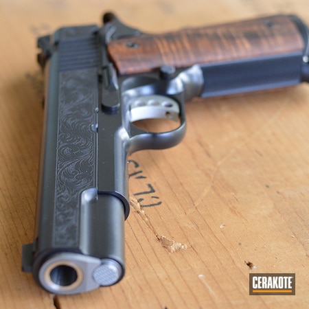 Powder Coating: Gun Coatings,BLACKOUT E-100,1911,S.H.O.T,Pistol,Elite Blackout