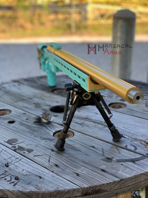 Custom Built Bolt Action Rifle Cerakoted with H-122 and H-175 by TODD ...