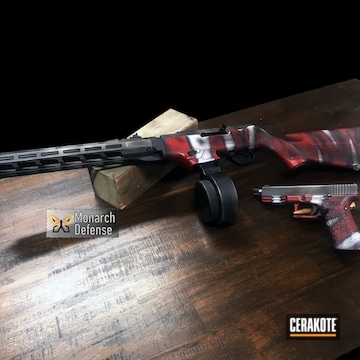 Cerakoted Matching Camo Finish With Cerakote H-146, H-148, H-221, H-255 And H-242