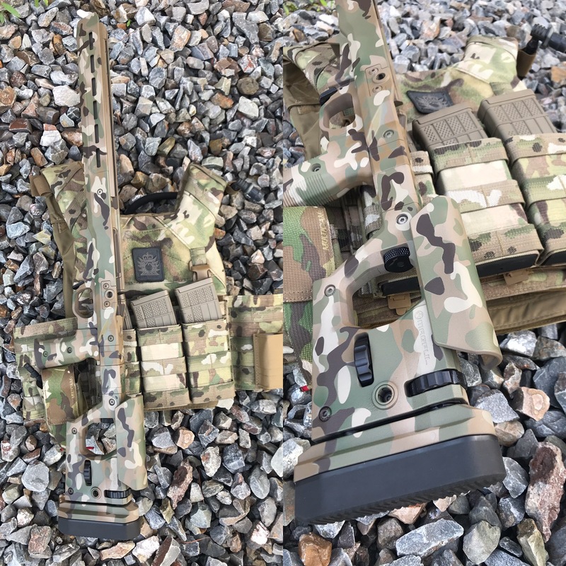 MultiCam Bolt Action Rifle by Web User | Cerakote