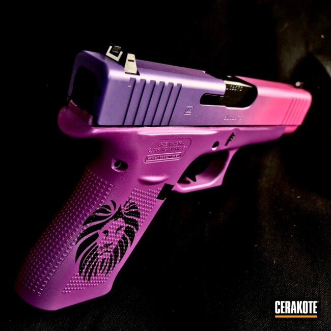Cerakoted Cerakote Color Fade On This Glock 48 Handgun