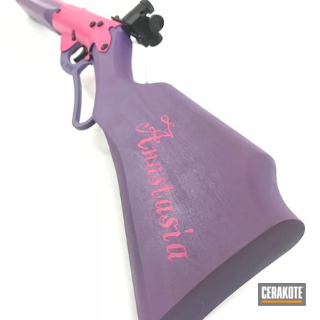 Powder Coating: Daisy,Gun Coatings,Two Tone,S.H.O.T,BB Gun,Bright Purple H-217,Lever Action,Prison Pink H-141