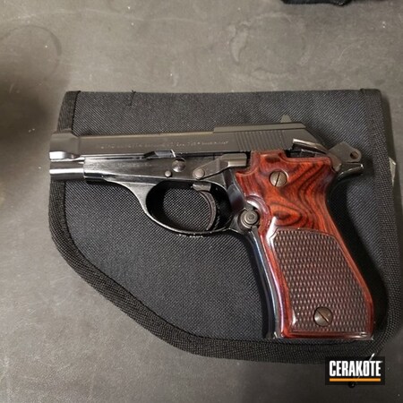 Powder Coating: Gun Coatings,BLACKOUT E-100,S.H.O.T,Handguns,Beretta