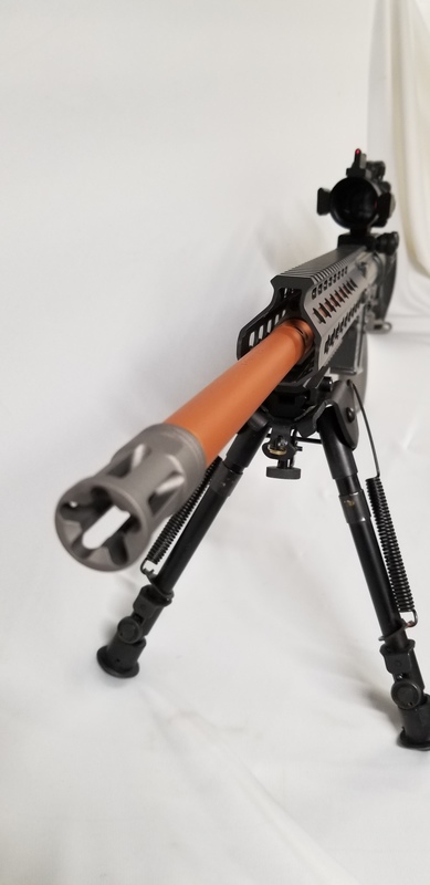 Ruger 556 Rifle Cerakoted with H-147, H-310 and E-120 by DARYL | Cerakote