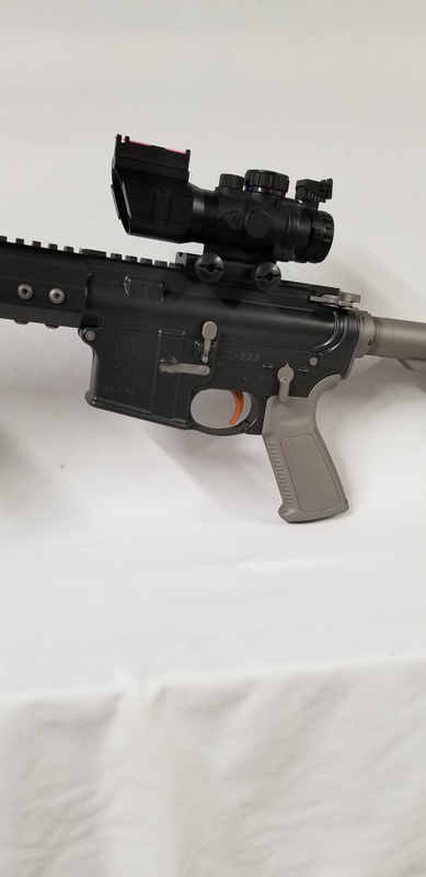 Ruger 556 Rifle Cerakoted with H-147, H-310 and E-120 by DARYL | Cerakote