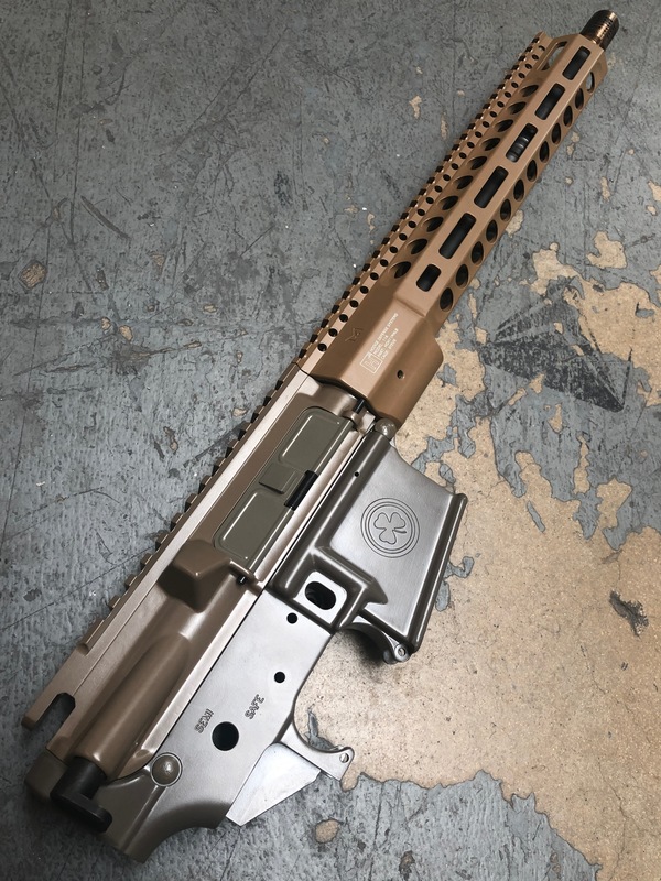 Fte Gun Color Rifle with Fifty Shades of FDE by ABELARDO ROMAN | Cerakote