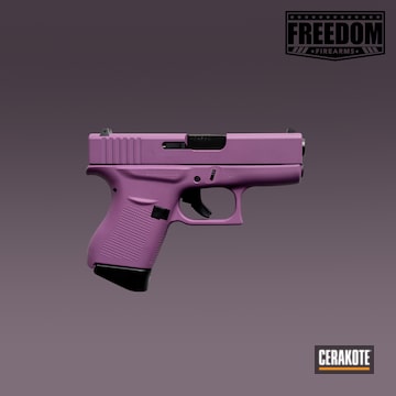 Cerakoted Wild Purple Glock 43