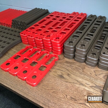 Powder Coating: Graphite Black H-146,Chocolate Brown H-258,Production,USMC Red H-167,Military,Machined Parts,More Than Guns,Parts