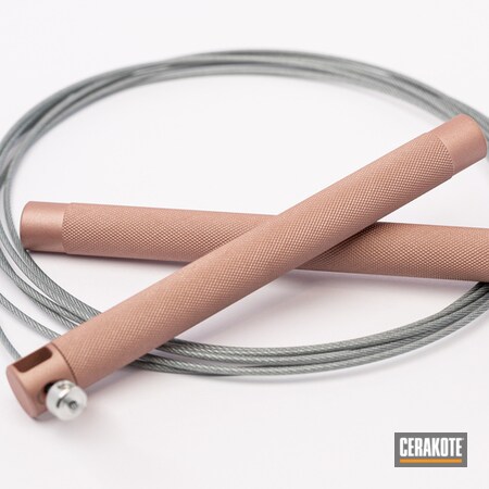 Powder Coating: ROSE GOLD H-327,Sports,Sports and Fitness,Fitness,Jump Rope,More Than Guns,Crossfit