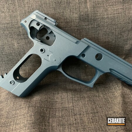 Powder Coating: Gun Coatings,Frame,S.H.O.T,Sig Sauer,Pistol,Blue Titanium H-185