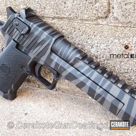 Powder Coating: Graphite Black H-146,Handguns,IWI,Magnum Research Inc,Tungsten H-237