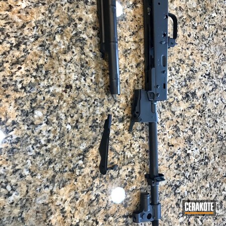 Powder Coating: Graphite Black H-146,S.H.O.T,AK Rifle,Gun Parts