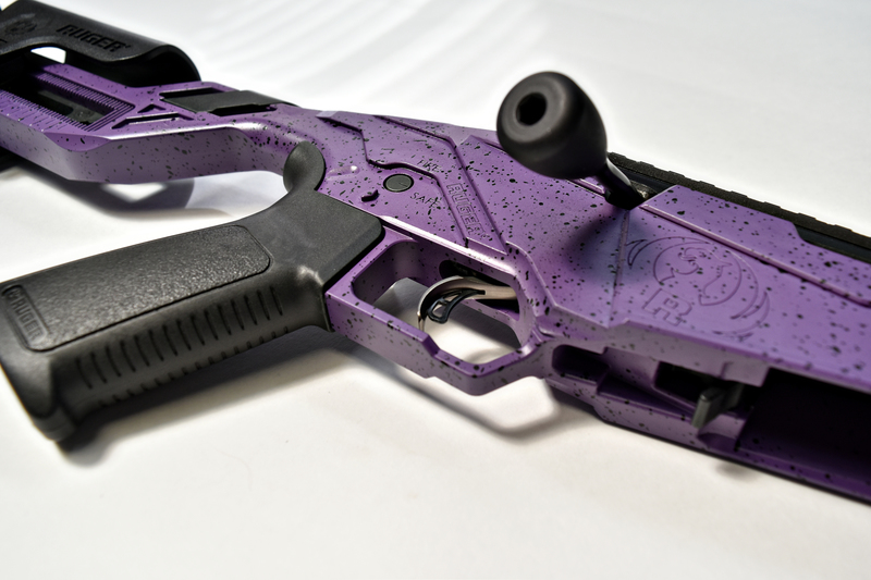 Ruger Precision 22 Bolt Action Rifle Cerakoted with H-190 and H-217 by ...