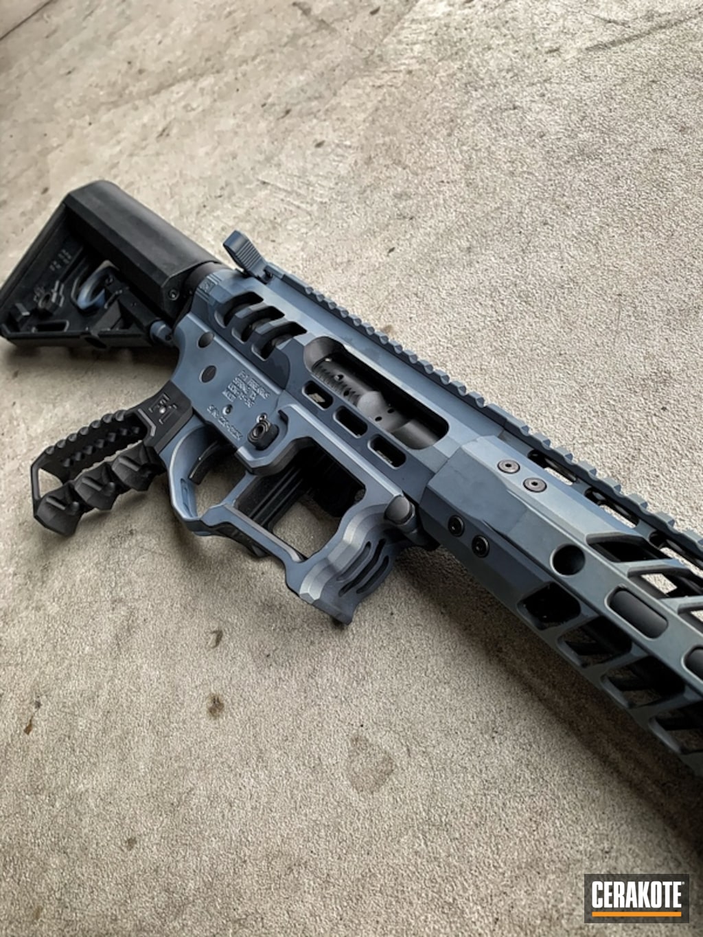 F1 Firearms Rifle Cerakoted With H 315 And E 100 By Web User Cerakote