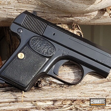 Powder Coating: Gun Coatings,BLACKOUT E-100,S.H.O.T,Pistol,Solid Tone