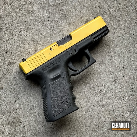Powder Coating: Glock,Gun Coatings,Two Tone,S.H.O.T,SUNFLOWER H-317,Pistol
