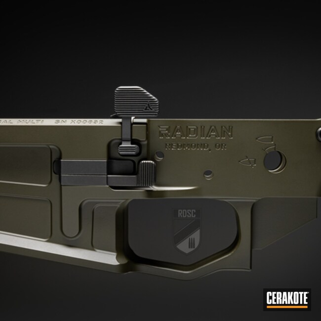 Radian Lower Receiver Featuring Magpul® Od Green Cerakote