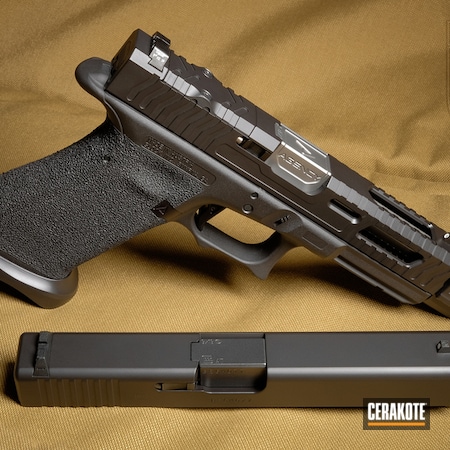 Powder Coating: Agency Arms,Graphite Black H-146,Glock,Gun Coatings,Lantac,S.H.O.T,Pistol