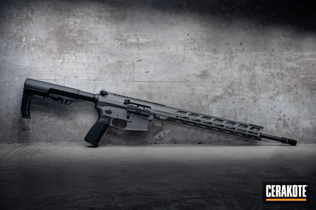 Custom Ar Build Cerakoted With H 237 Tungsten By Web User Cerakote Custom Ar Build Cerakoted With H 237 Tungsten By Web User Cerakote